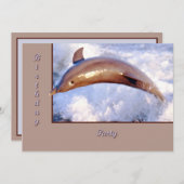 ドルフィン 招待状 (正面/裏面)