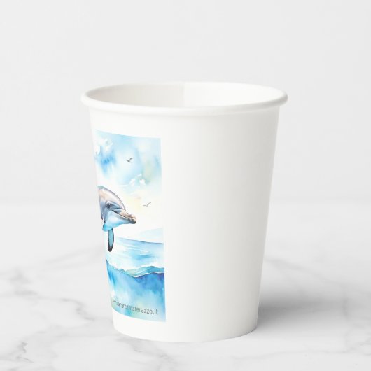 ドルフィン 紙コップ (左)