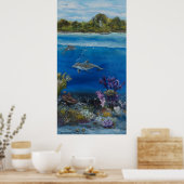 ドルフィ絵画ーのオン ポスター (キッチン)