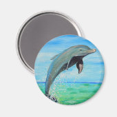 ドルフィ絵画ー マグネット (正面/裏面)