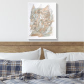 ドルフィ飛んでいるン キャンバスプリント (インサイチュ (寝室))