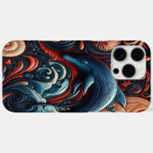 ドルフィ鮮やかン海アート Case-Mate iPhoneケース (裏面 (横))