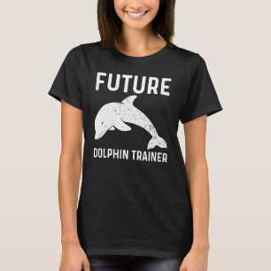 ドルフカッコいいル女子男性へボトレノースドルフィンアニメーション Tシャツ
