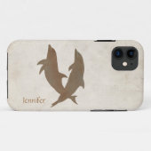 ドルフ素朴ンズビーチ結婚式 Case-Mate iPhoneケース (裏面(横))