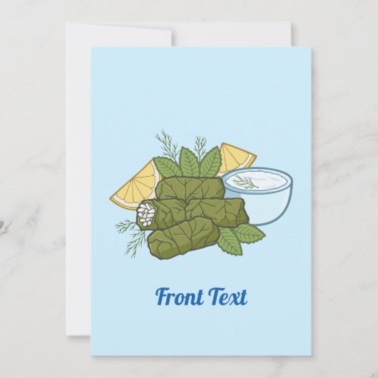 ドルマタキア招待状 招待状 (正面)