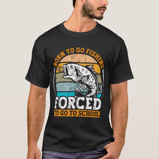 ドルマネーのエサを持つサメの釣り人ジョークグッズ Tシャツ (正面)