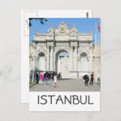 ドルマバヘパレス，イスタンブール ポストカード (正面/裏面)