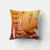 ドルムスウィートドームバおもしろいンケ素朴ハウススクエア クッション (裏面)