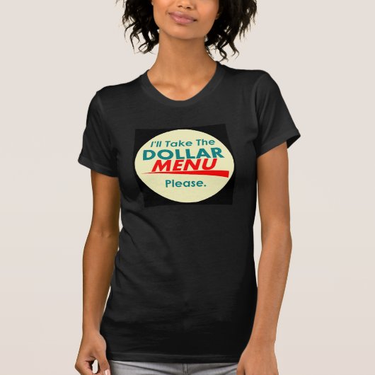 ドルメニューTシャツ Tシャツ (正面)