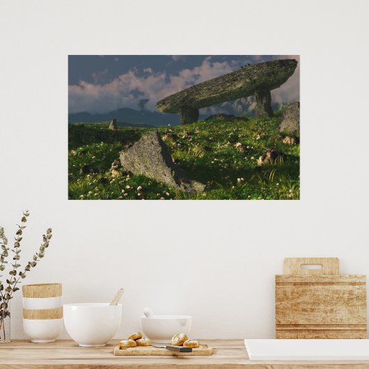 ドルメン ポスター (キッチン)