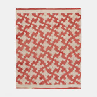 ドルンカードのパスキルト フリースブランケット