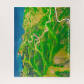 ドルヴィル島 – ニュージーランド ジグソーパズル (縦)