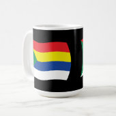 ドルーズ旗マグ コーヒーマグカップ (正面左)