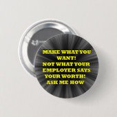 ドル箱ボタン 缶バッジ (正面&裏面)