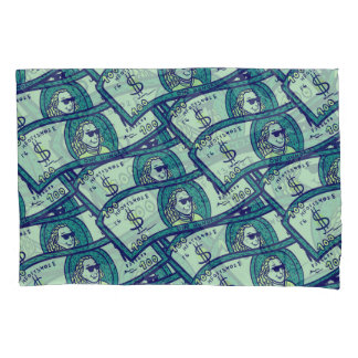ドル紙幣：シームレスなマネーパターン 枕カバー
