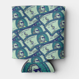 ドル紙幣：シームレスなマネーパターン 缶クーラー