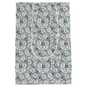 ドル紙幣 ミディアムペーパーバッグ (裏面)