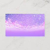 ドル結婚の贈り物を望む紫 名刺 (裏面)