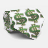 ドル記号のタイ ネクタイ (ロール)