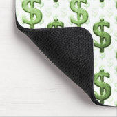 ドル記号パターン マウスパッド (コーナー)