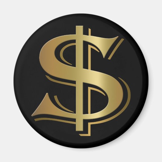 ドル記号マグネット マグネット (正面)