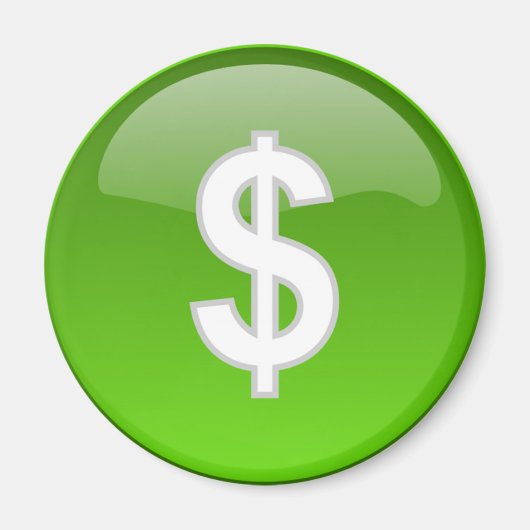 ドル記号マグネット マグネット (正面)