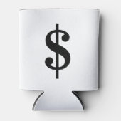 ドル記号 |アシンプルベクラシックアルファベット 缶クーラー (正面)