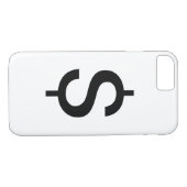 ドル記号 |アルファベシンプルルモダン Case-Mate iPhoneケース (裏面(横))