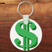 ドル記号 キーホルダー (正面)