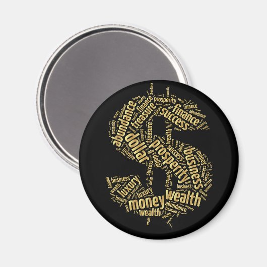 ドル記号 マグネット (正面/裏面)