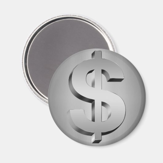 ドル記号 マグネット (正面/裏面)