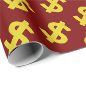 ドル記号 ラッピングペーパー (ロールコーナー)