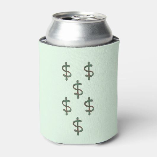 ドル記号 缶クーラー (缶正面)