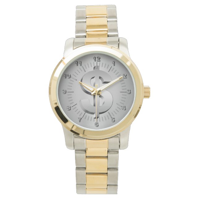 ドル記号 腕時計 (正面)