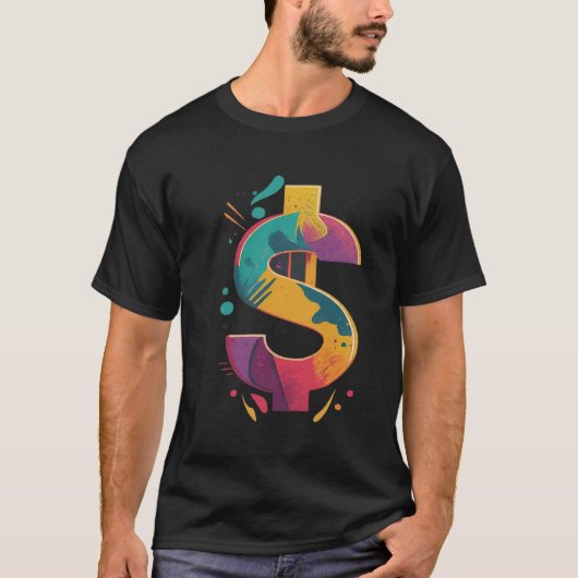 ドル記号 Tシャツ (正面)