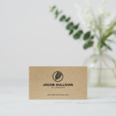 ドル・ペン・アイコン税額財務マネー 名刺 (スタンド正面)