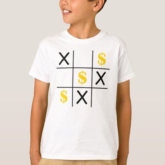 ドルTic Tac Toe Tシャツ (正面)
