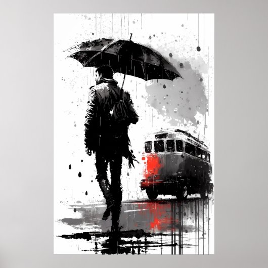 ドレアリストップバス絵画の ポスター (正面)