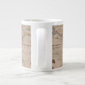 ドレイクの地球周回図 ジャンボコーヒーマグカップ (裏面)