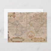 ドレイクの地球周回図 ポストカード (正面/裏面)