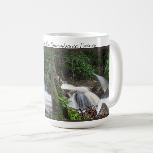 ドレイクスクリークのタンブリング コーヒーマグカップ (正面右)