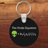 ドレイク方程式 キーホルダー (正面)