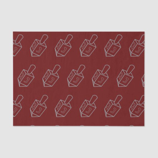 ドレイデルハヌカーグリッター 薄葉紙 (正面)