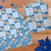 ドレイデル素朴オークカワイハヌカー子供の名前 ラッピングペーパーシート