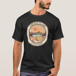 ドレイヤーアイランド州パークサウスカロライナのバッジ Tシャツ