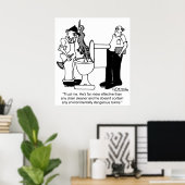 ドレインクリーナーとしてのアリゲーター ポスター (ホームオフィス)