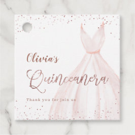 ドレエレガントスグリッターバラ金ゴールドキンセアニラf フェイバータグ