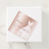 ドレエレガントスグリッターバラ金ゴールド フェイバータグ (インサイチュ)