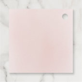 ドレエレガントスグリッターバラ金ゴールド フェイバータグ (裏面)