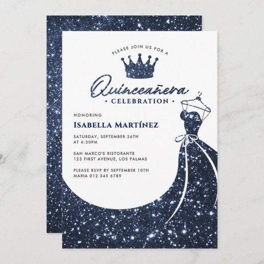 ドレエレガントス&クラウンキンセアニラバースデーパーティー 招待状 (正面/裏面)